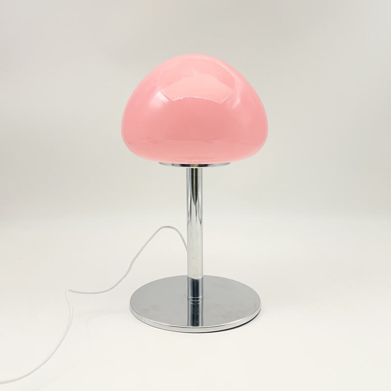 Mushroom Head Glass Table Lamp