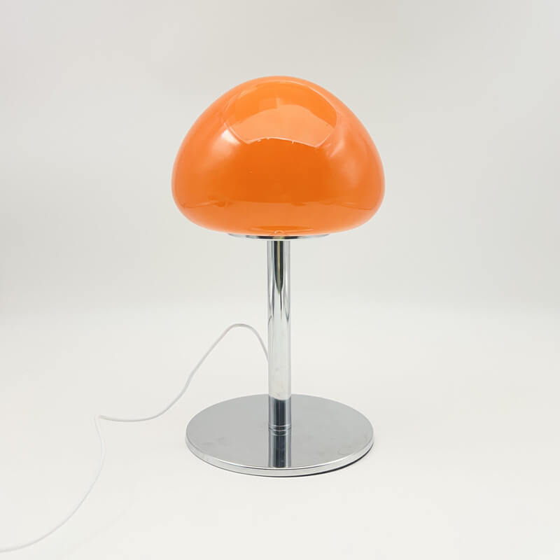 Mushroom Head Glass Table Lamp