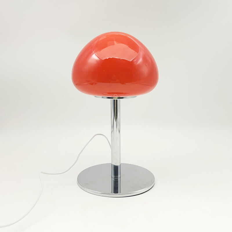 Mushroom Head Glass Table Lamp