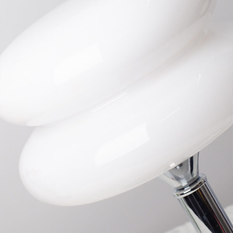 Neue Schreibtischlampe aus Eierkuchenglas