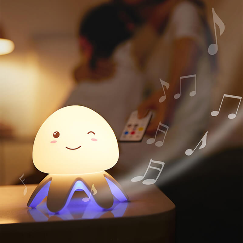 Veilleuse musicale méduse