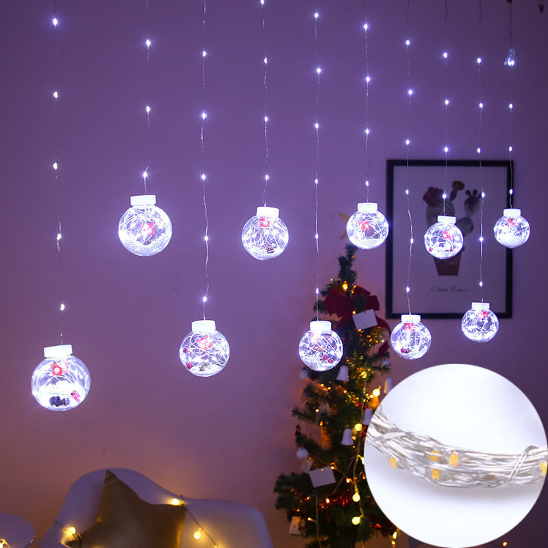Guirlande lumineuse LED colorée de Noël