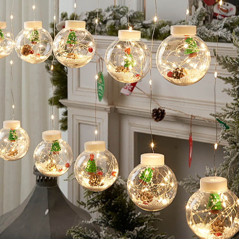 Guirlande lumineuse LED colorée de Noël