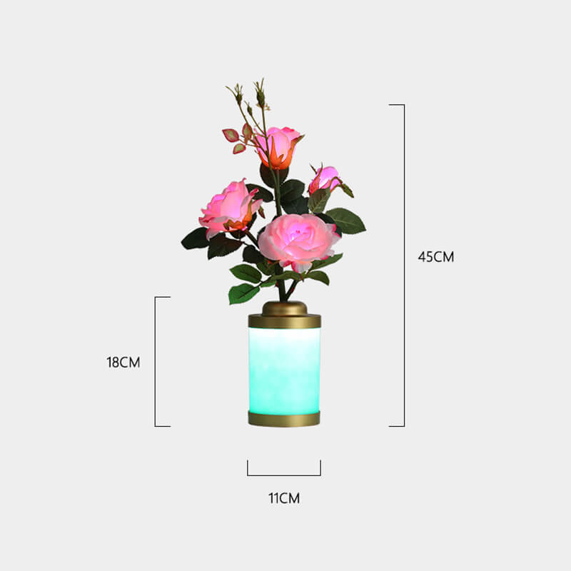 Lampe LED créative pour vase