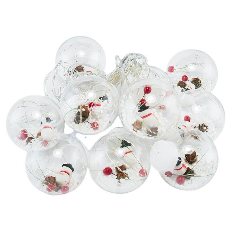 Guirlande lumineuse LED colorée de Noël