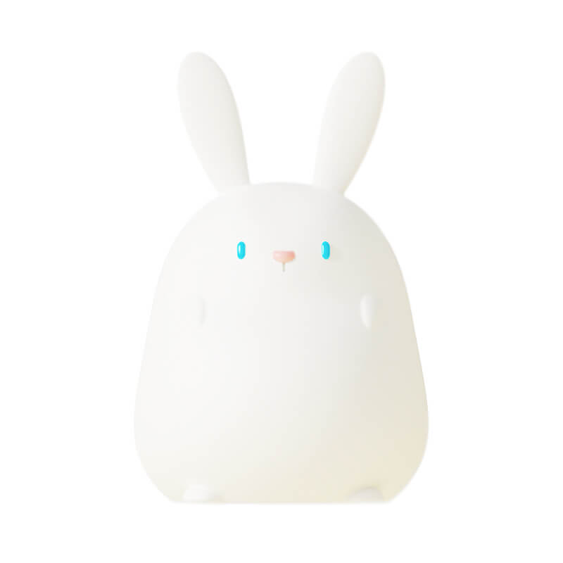 Veilleuse en silicone en forme de lapin de dessin animé