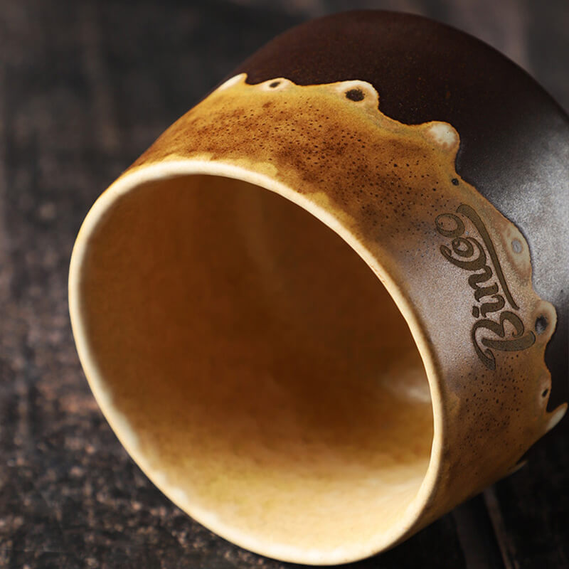 Retro Ceramic Coffee Cup