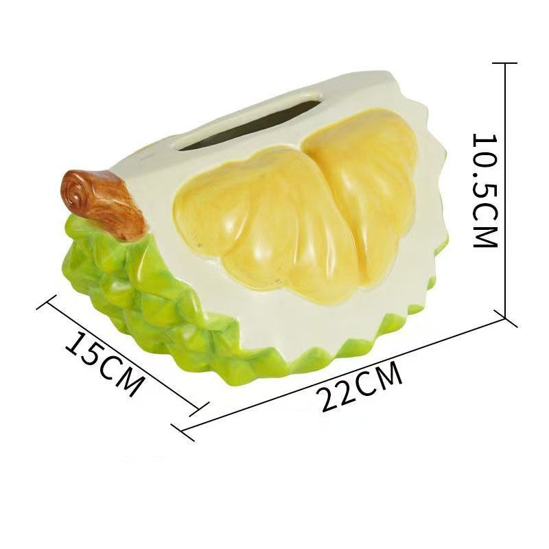 Peanut Ceramic Tissue Box