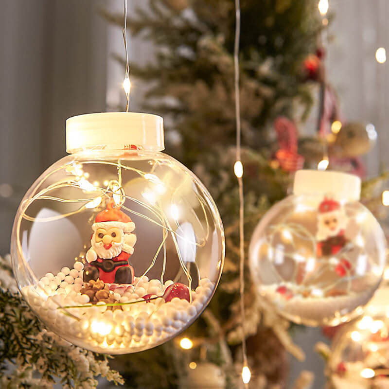 Guirlande lumineuse LED colorée de Noël