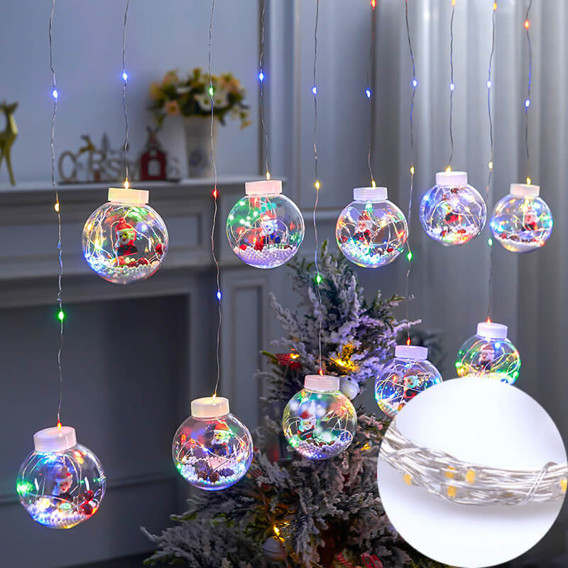 Guirlande lumineuse LED colorée de Noël