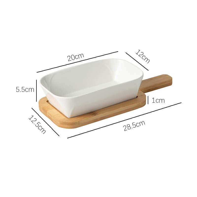 Oval Ceramic Baking Dish