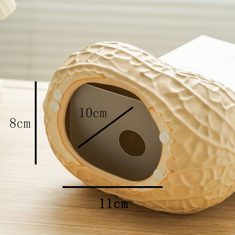 Peanut Ceramic Tissue Box