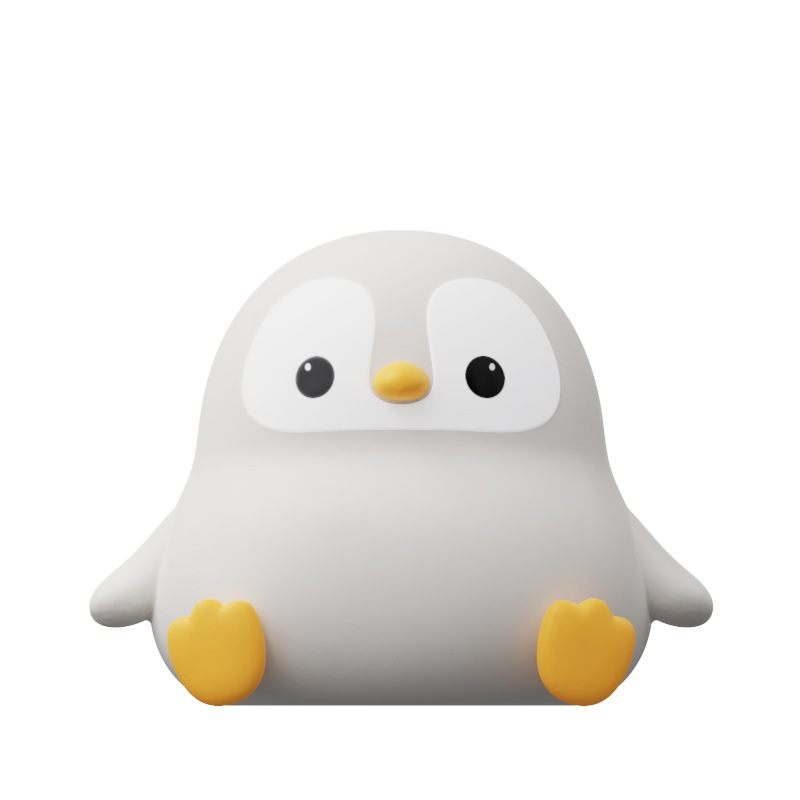 Penguin Baby Silicone Night Light