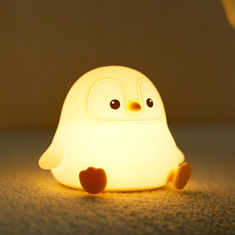 Penguin Baby Silicone Night Light