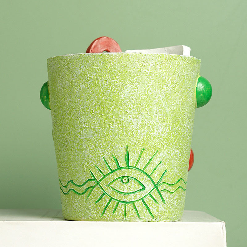 Picasso Abstract Human Face Flower Pot