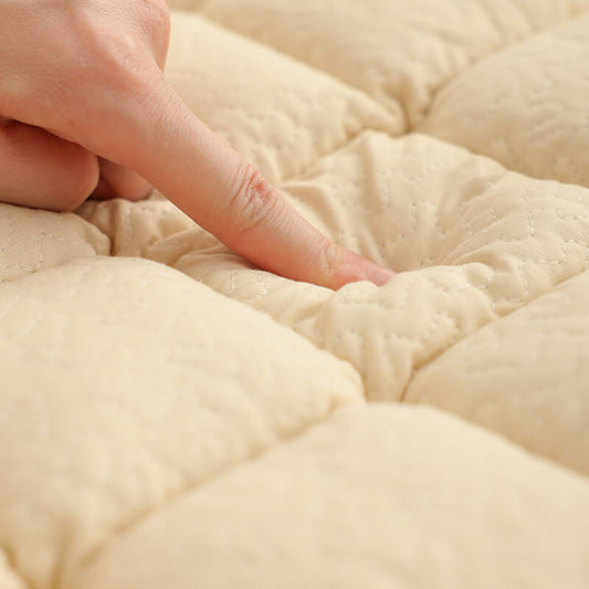 Pleated Macrame Grid Rug