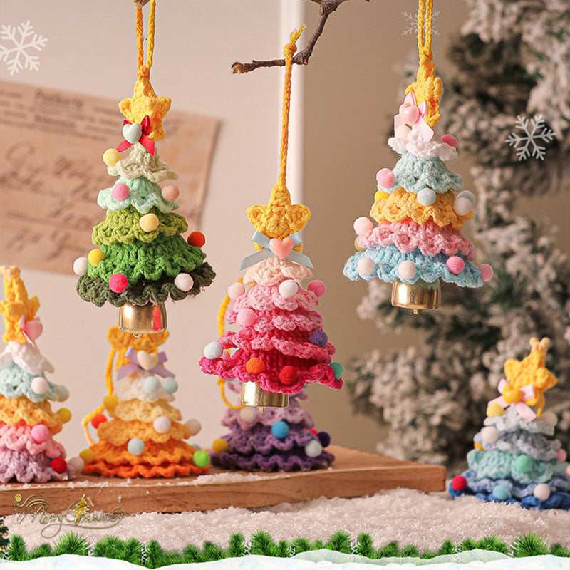 Plush Christmas Tree Ornament