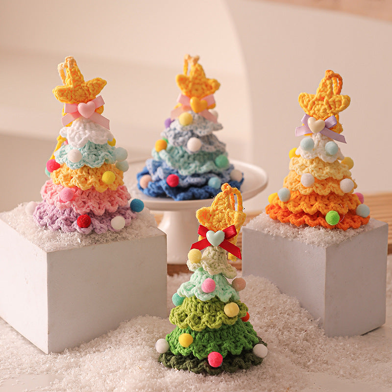 Plush Christmas Tree Ornament