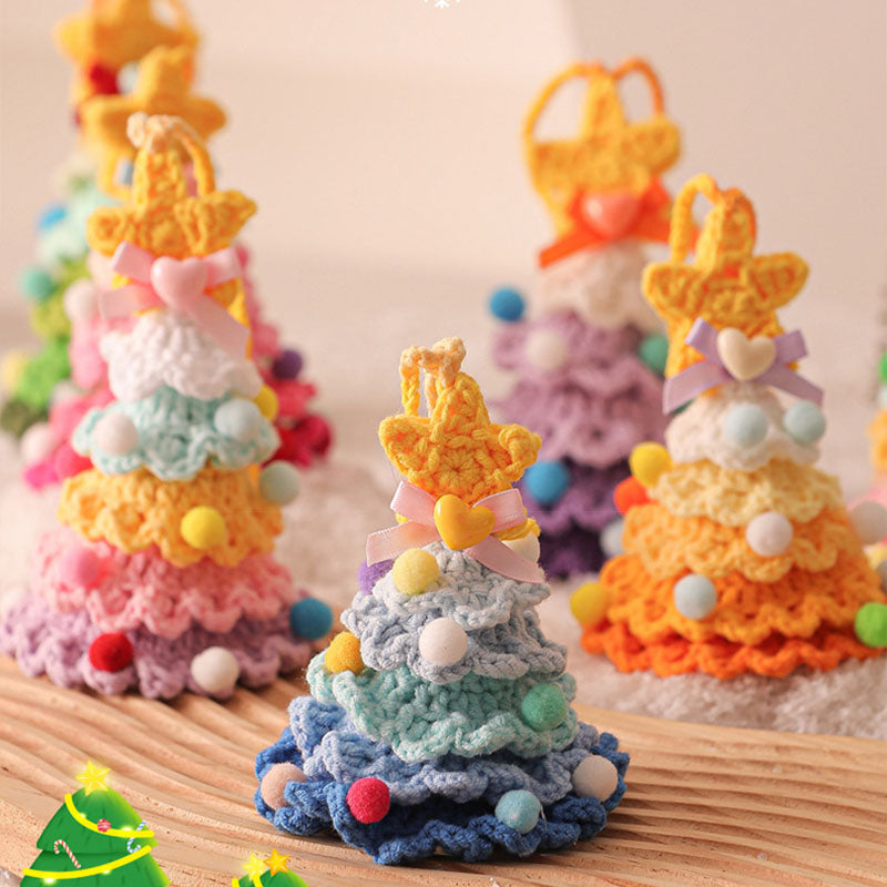 Plush Christmas Tree Ornament