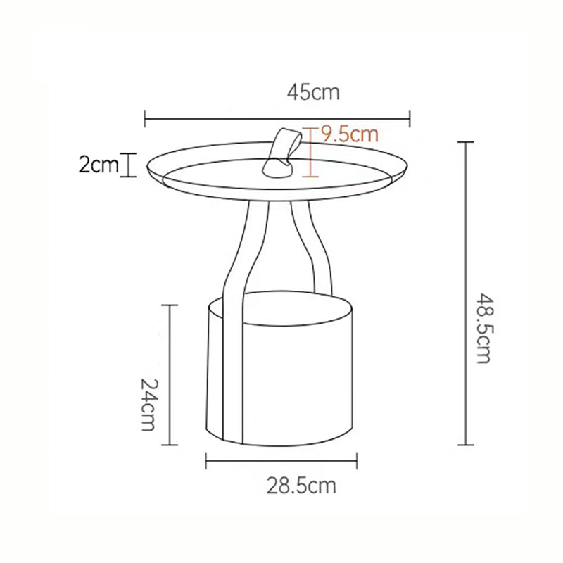 Portable Storage Coffee Table