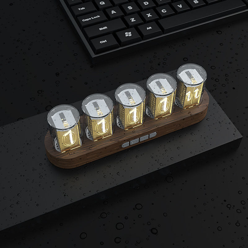 RGB Full-Color Semi-Glow Tube Clock