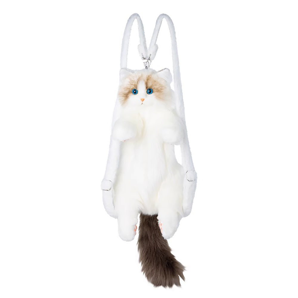 Ragdoll Cat Plush Backpack