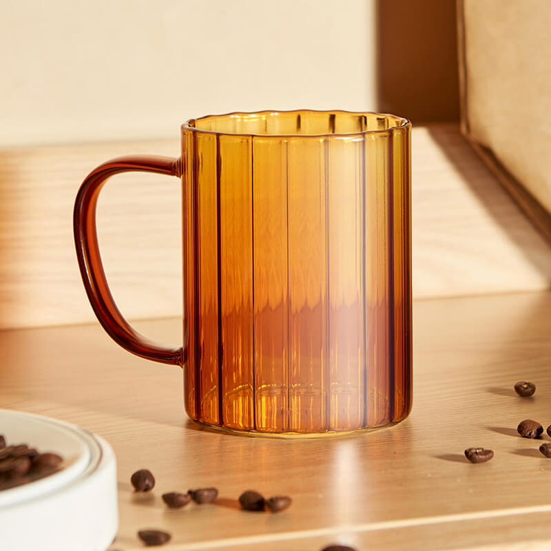 Rainbow Glass Cup