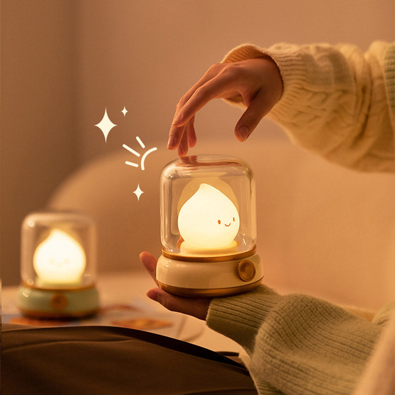 Veilleuse rétro à petite flamme