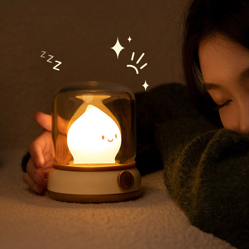 Veilleuse rétro à petite flamme