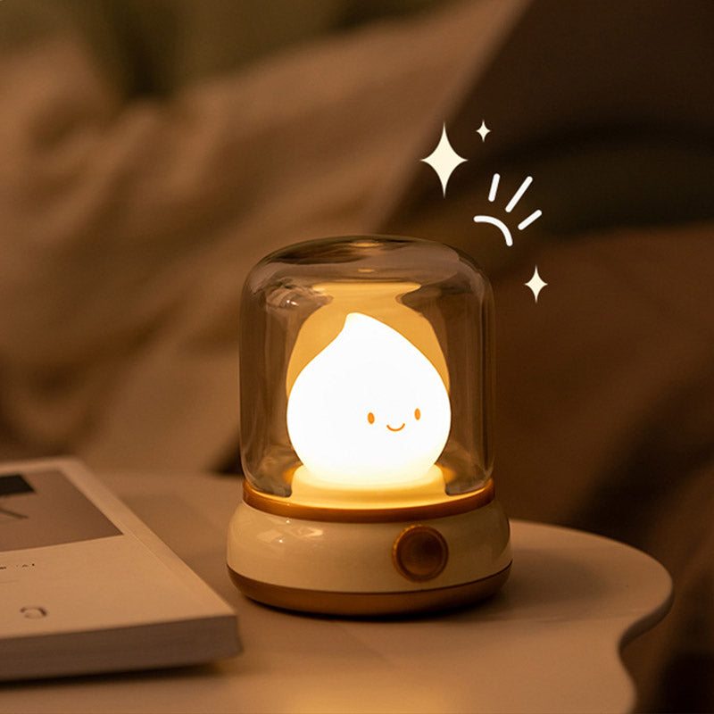 Veilleuse rétro à petite flamme