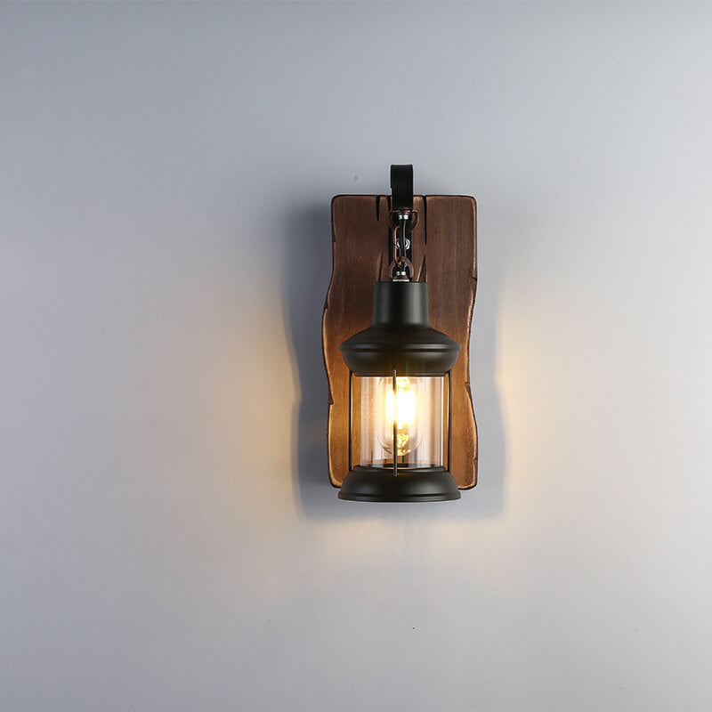 Retro Square Panel Wall Lamp