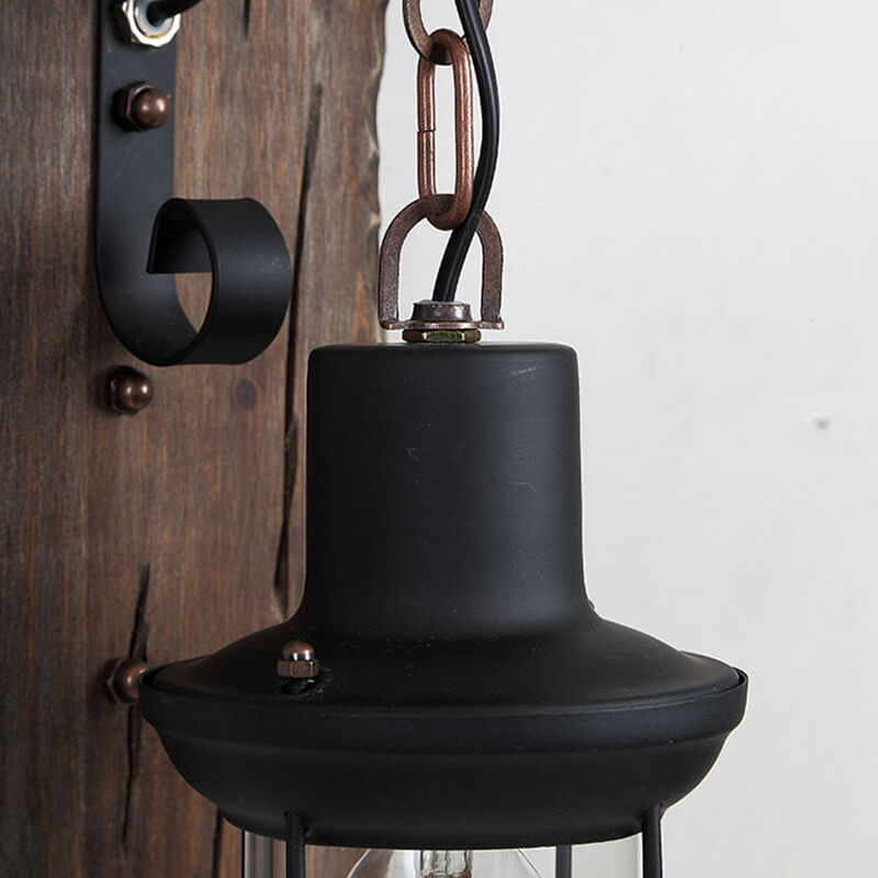 Retro Square Panel Wall Lamp