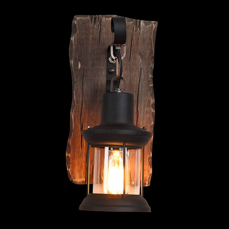 Retro Square Panel Wall Lamp