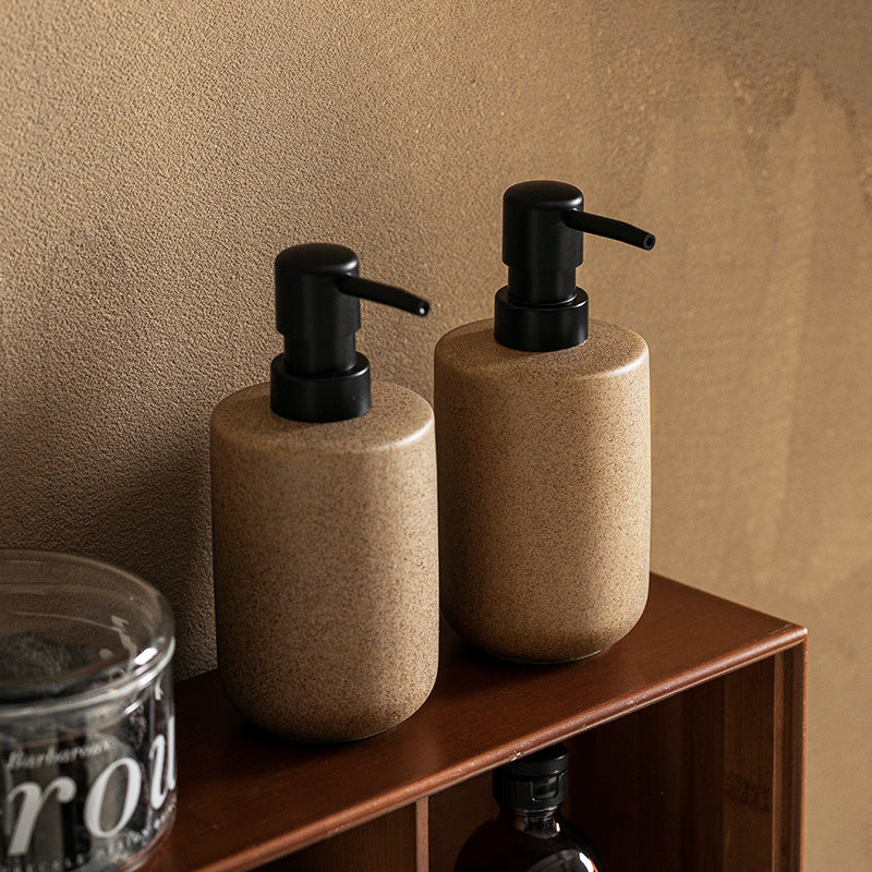 Retro Stoneware Soap Dispenser