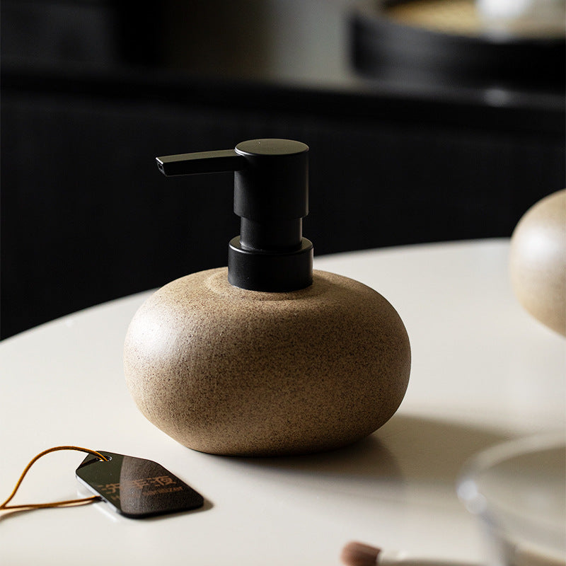 Retro Stoneware Soap Dispenser