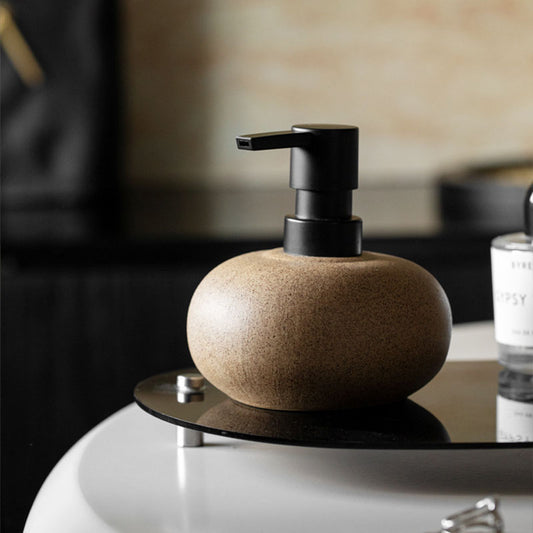 Retro Stoneware Soap Dispenser