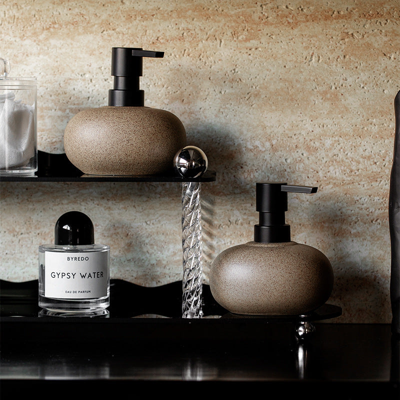 Retro Stoneware Soap Dispenser