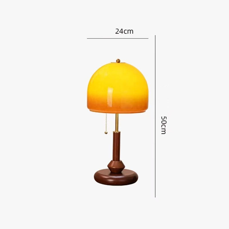 Retro Grapefruit Table Lamp