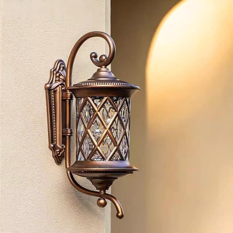 Retro Luxury Alloy Wall Lamp