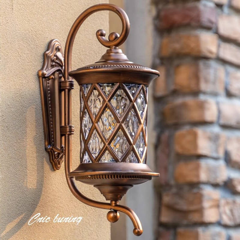 Retro Luxury Alloy Wall Lamp