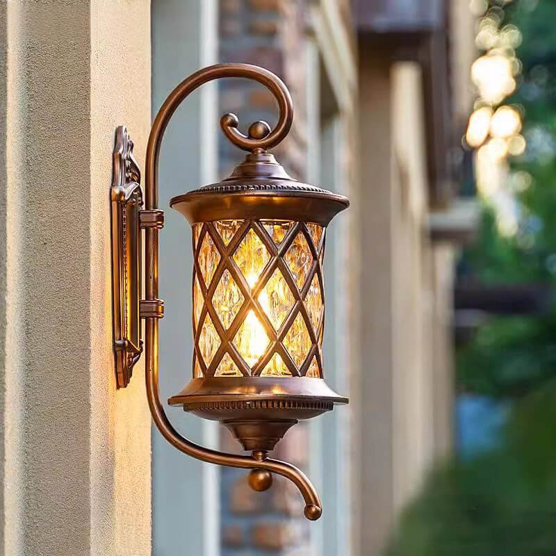 Retro Luxury Alloy Wall Lamp