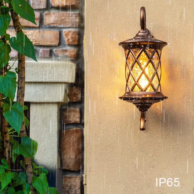 Retro Luxury Alloy Wall Lamp