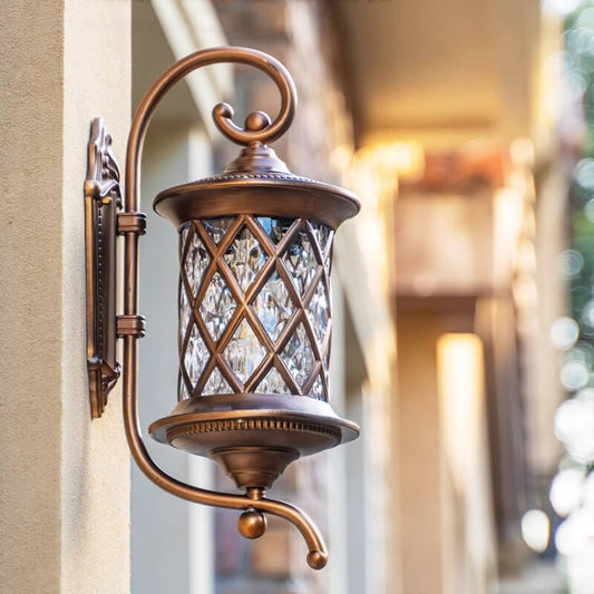 Retro Luxury Alloy Wall Lamp