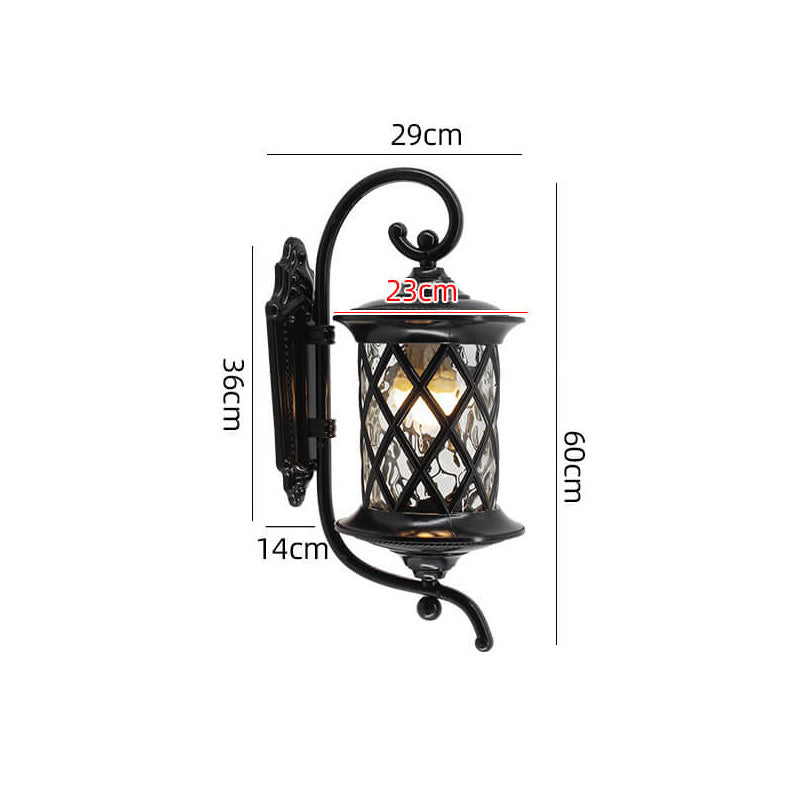 Retro Luxury Alloy Wall Lamp