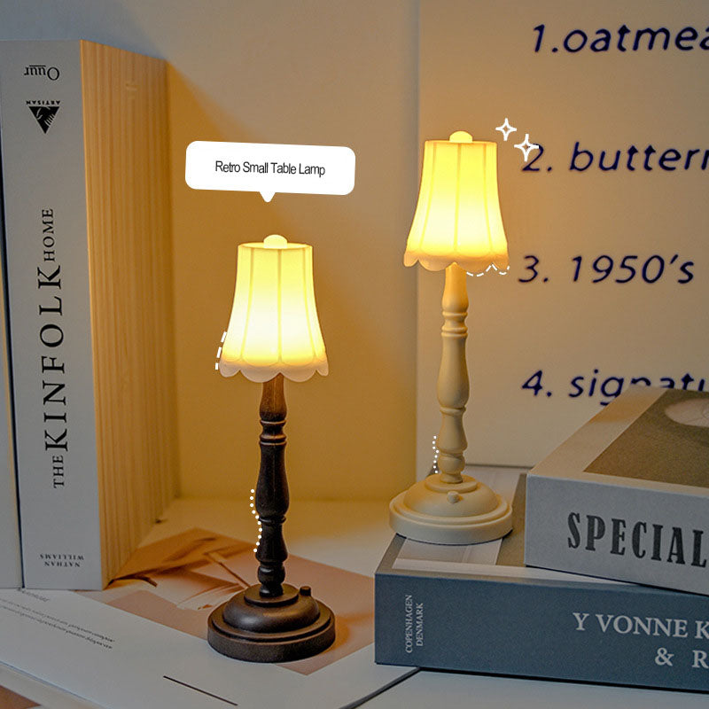 Mini Retro Kleine Tischlampe