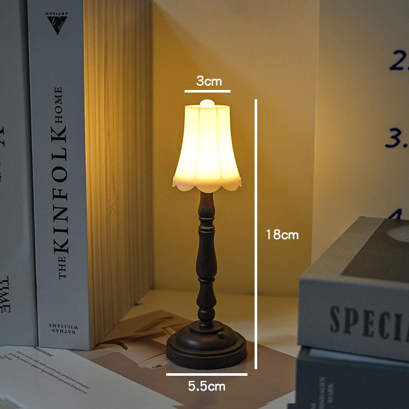 Mini Retro Kleine Tischlampe
