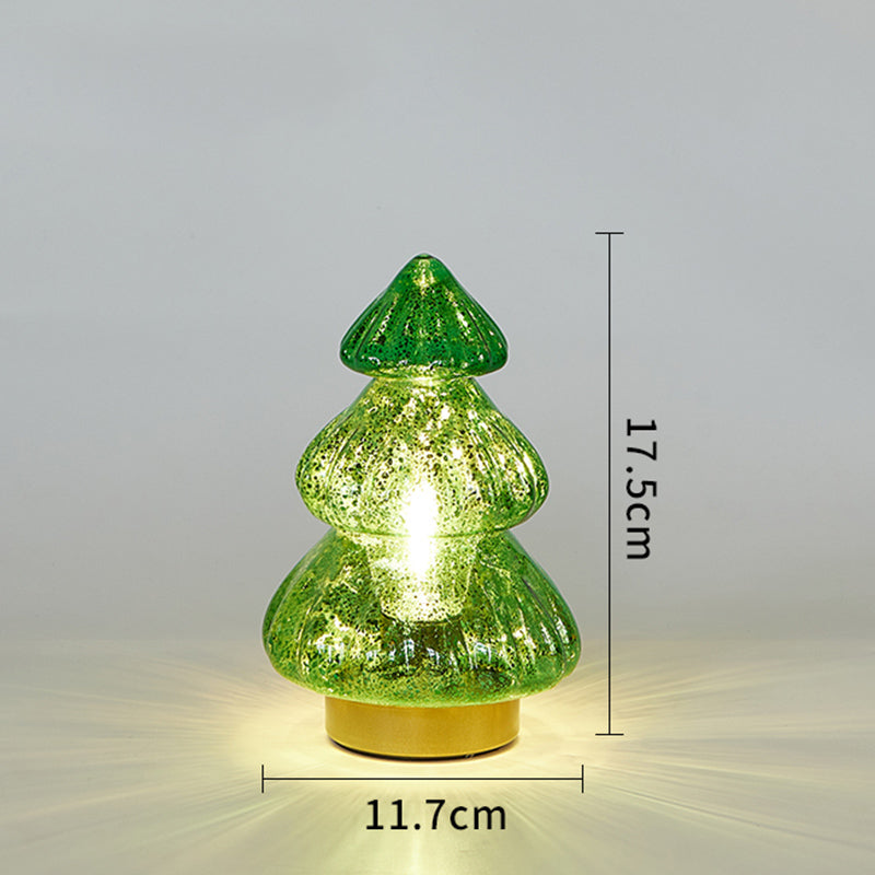 Romantic Christmas Glass Night Lamp