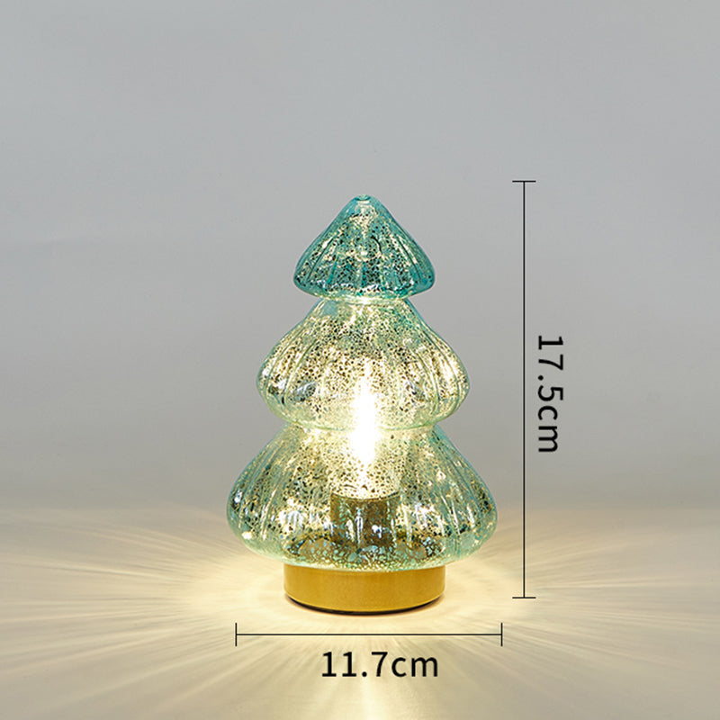 Romantic Christmas Glass Night Lamp