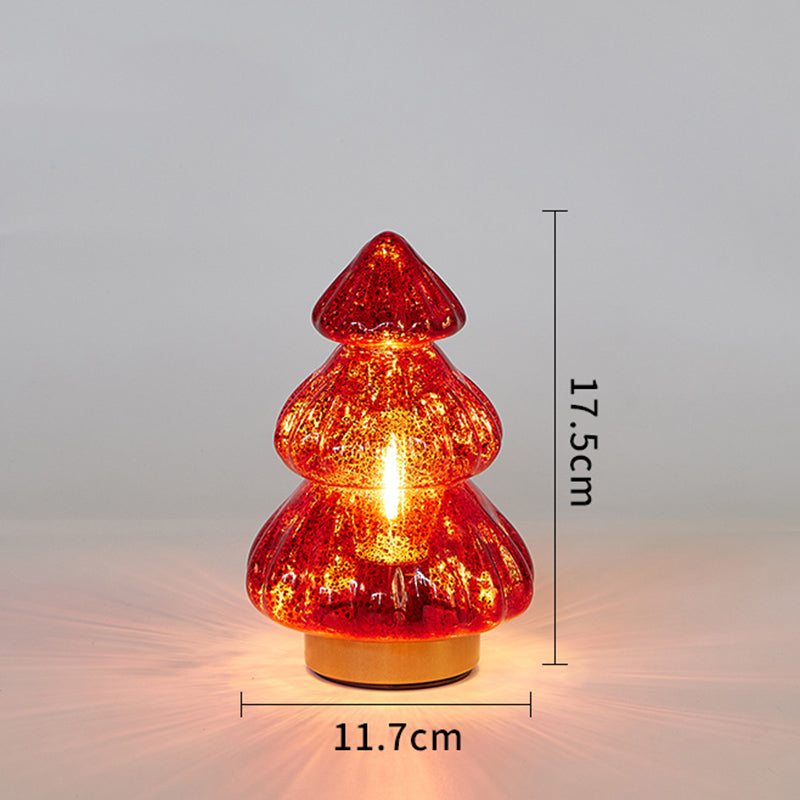 Romantic Christmas Glass Night Lamp