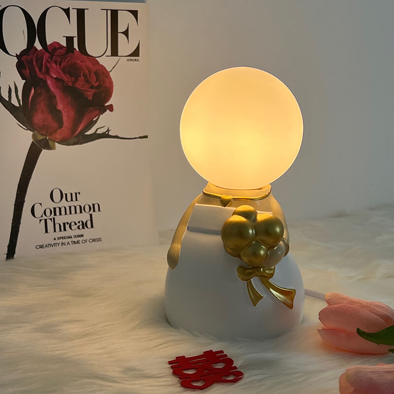 Lampes de table pour le marié et la mariée